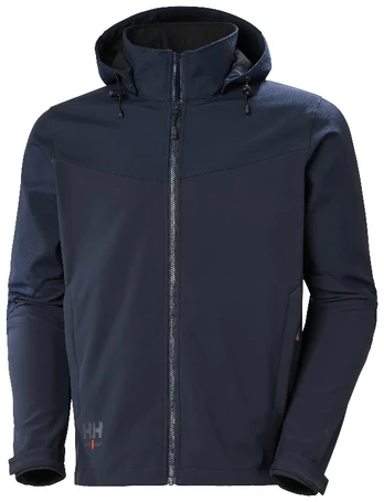 Striukė Oxford Softshell su gobtuvu, tamsiai mėlyna 3XL, Helly Hansen Workwear