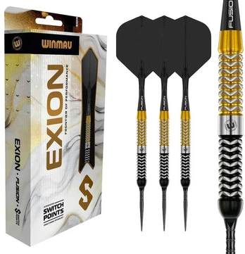 23 gramų strėlytės Winmau Exion Parallel Switch Point 90% volframo