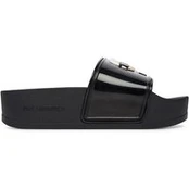 KARL LAGERFELD Šlepetės Kondo Maxi II KL80805C Juoda