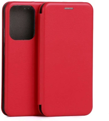 Dėklas Beline Book Magnetic Oppo Reno 14F red