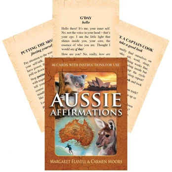 Aussie Affirmation Oracle kortos