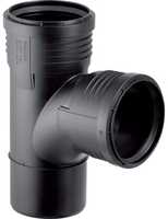 Geberit Silent PP grenrør 87,5 grader 110-110 mm