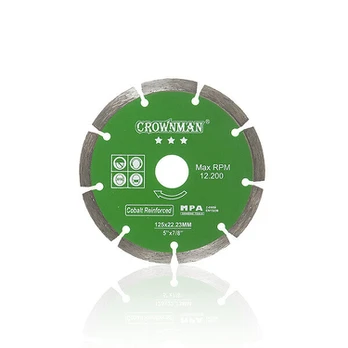 Diskas deimantinis segmentinis Crownman 0853725, 125 mm