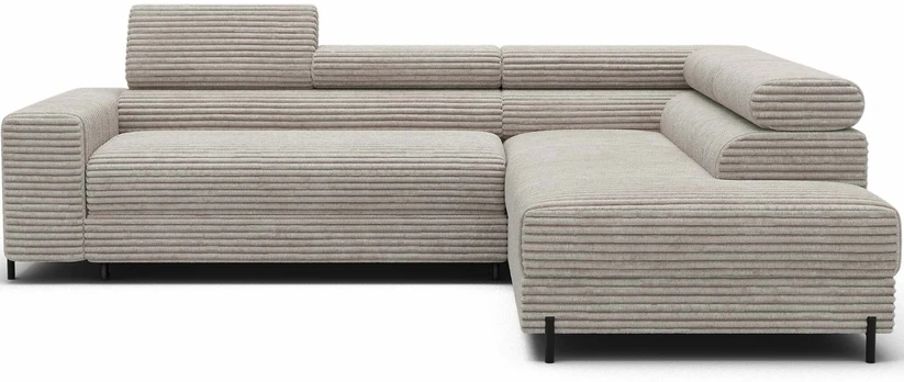 Eltap Kampinė sofa, Colesio, 269x204x86 cm, balta