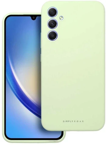 Dėklas Roar Cloud-Skin Case - for Samsung Galaxy A34 5G Light žalias