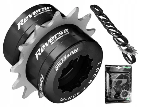14t adapteris kasetės Reverse Singlespeed 14t Black 14t Slopeduro
