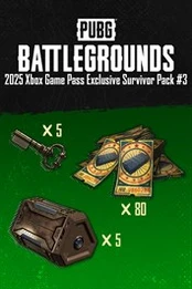 PlayerUnknown's Battlegrounds - 2025 Xbox Game Pass Exclusive Survivor Pack 3 (DLC) XBOX LIVE Key GLOBAL