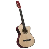Klasikinė gitara su ekvalaizeriu ir 6 stygomis kaina