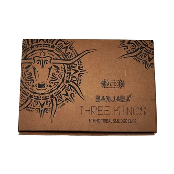 Banjara smilkalų dervos taurelės - Three Kings