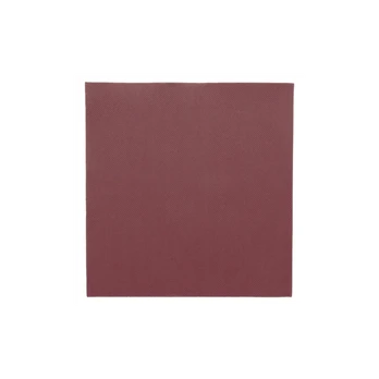Servetėlės DOUBLE POINT, 39 cm, bordo, (50 vnt.)