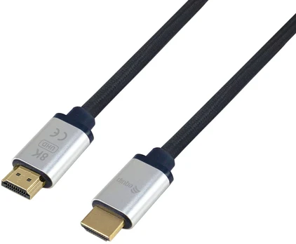 Equip HDMI UHS Ethernet 2.1 48Gbps 8K/60Hz 0,50m juodas