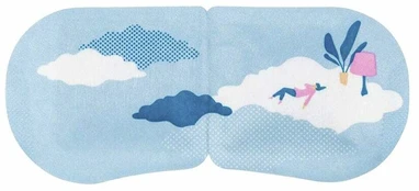 Steambase DAILY EYEMASK fleecy cloud 1 u kaina