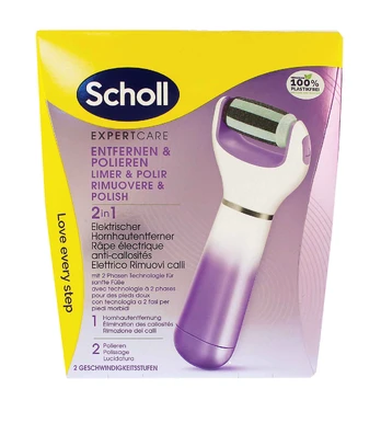 Scholl Expert Care 2-in-1 File & Smooth Electronic Foot File