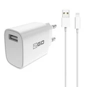 2GO Netzladegerät-Set Lightning (2-teilig) - baltas für Apple