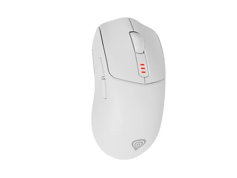 Žaidimų pelė Genesis Zircon 500 rf technology, balta