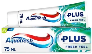 Aquafresh Plus Fresh Feel dantų pasta su fluoru 75ml kaina