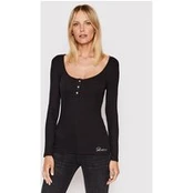 Guess Palaidinė W2YP46 KBCO2 Juoda Slim Fit
