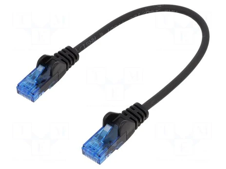 Patch cord | U/UTP | Cat: 6a | RJ45 plug,both sides | stranded | Cu