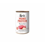Brit Care kons. šunims Mono Protein Beef&Rice 400 g kaina