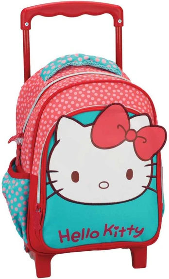 Hello Kitty riedanti darželio kuprinė, krepšys 30 cm