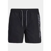Jack & Jones Junior Plaukimo šortai Fiji 12253748 Juoda Regular Fit