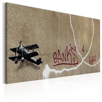 Artgeist Paveikslas - Love Plane by Banksy 60x40