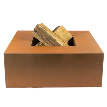 STAL CORTEN SQUARE 100 metalinė laužavietė