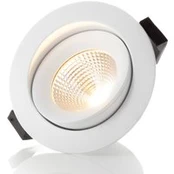 SLC One 360° LED įleidžiamas šviestuvas baltas 2 700 K