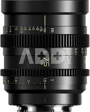 Thypoch Simera-C 75mm T1.5 FF Prime Cine Lens (M-mount)