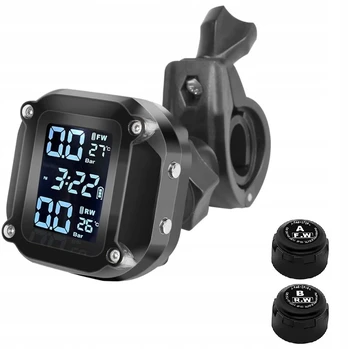 Motociklų tpms padangų slėgio davikliai, išoriniai bluetooth