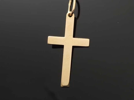 Auksinis pakabukas Kryžiukas