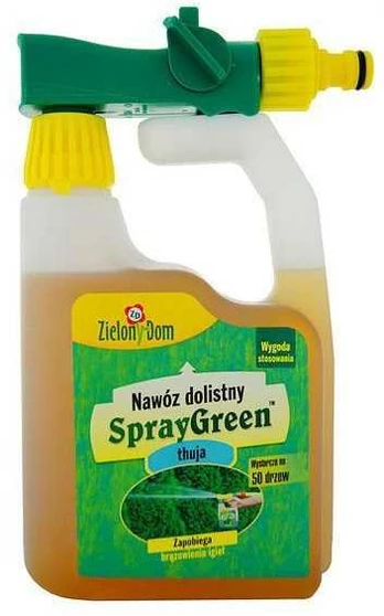 Mēslojums tūjām spraygreen 950ml