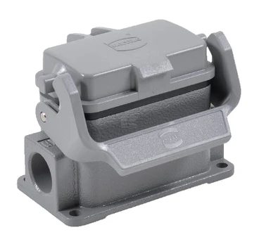 Enclosure: for rectangular connectors | Han | size 10B | with latch