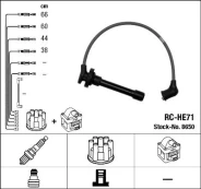 Uždegimo laido komplektas NGK 8650 kaina