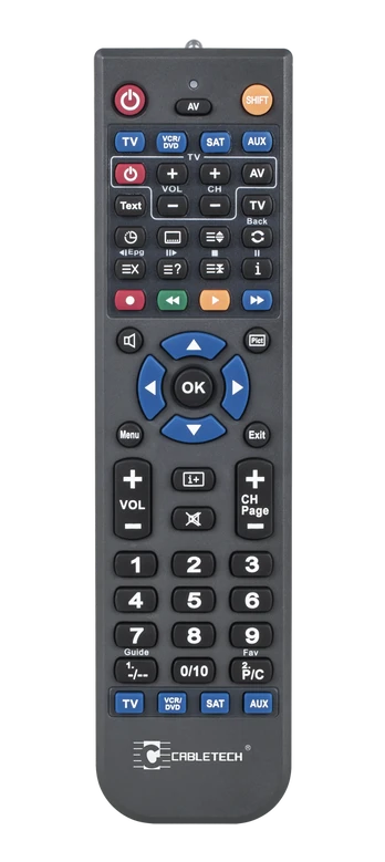 Inne Cabletech 4 in 1 programuojamas universalus nuotolinio valdymo pultas
