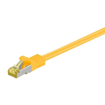 RJ-45 patch cable Cat 6.a S/FTP (PIMF), with Cat.7 raw cable
