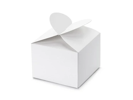 Dovanų dėžutės baltos 10 vnt 6*5*6cm