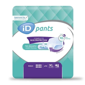 Sauskelnės iD Pants Maxi XL, 10 vnt.