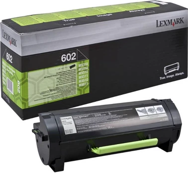 Tonerių kasetė Lexmark 602, juoda