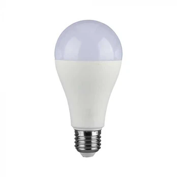 15W LED lemputė, A65, E27, termoplastinė, 3000K