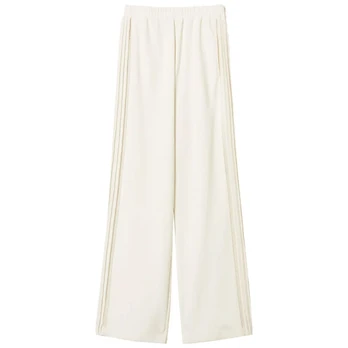 Kelnės moterims, Balta, Trim palazzo pants