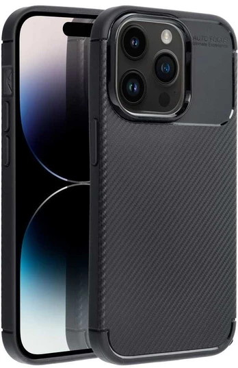 Dėklas Oem CARBON PREMIUM Case for IPHONE 14 Pro juodas