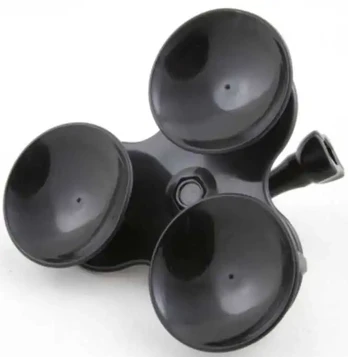3D Holder 3x Suction Cup for GoPro Hero