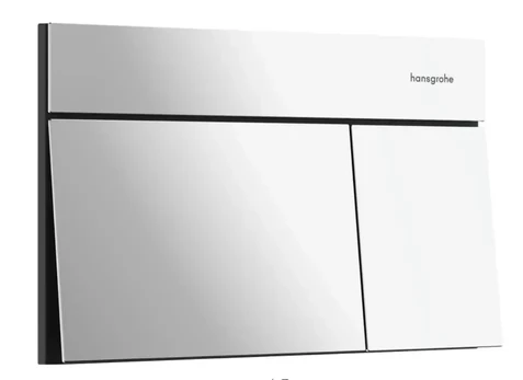 Hansgrohe iFrame Element E - WC nuleidimo plokštelė, chromuota 66003000