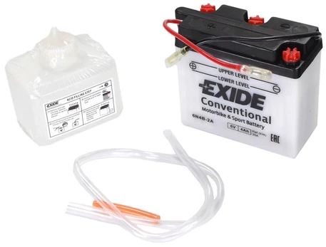 EXIDE 6N4B-2A 4Ah akumuliatorius