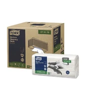 Virtuvinės šluostės TORK W4, baltos, 75 vnt. 473179 kaina
