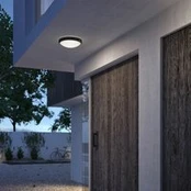 Philips Doris -kattovalaisin ulkokäyttöön, musta, IP54, 4000K