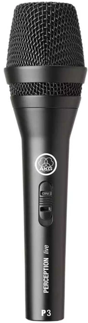 AKG P3 S - Mikrofonas dynamiczny su wyłącznikiem