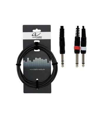 Laidas stereo jack-2x mono jack Gewa 190105 (3m)
