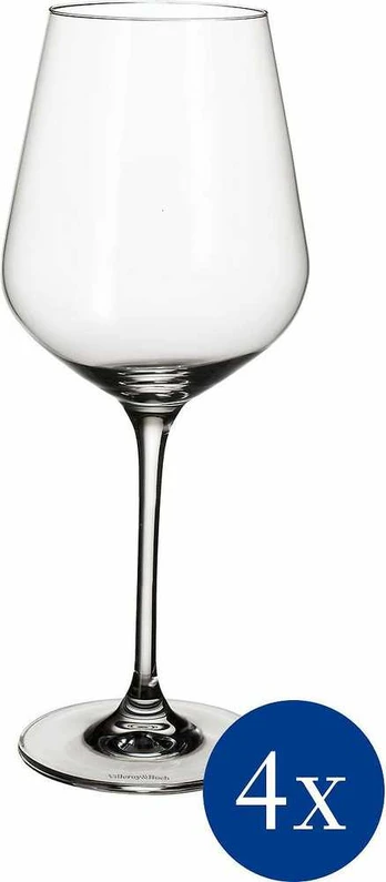 Villeroy & Boch La Divina Burgundy raudonojo vyno taurė, 4 vnt